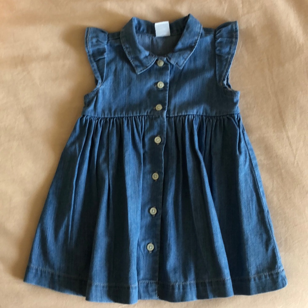 Gap Chambray Toddler Dress
